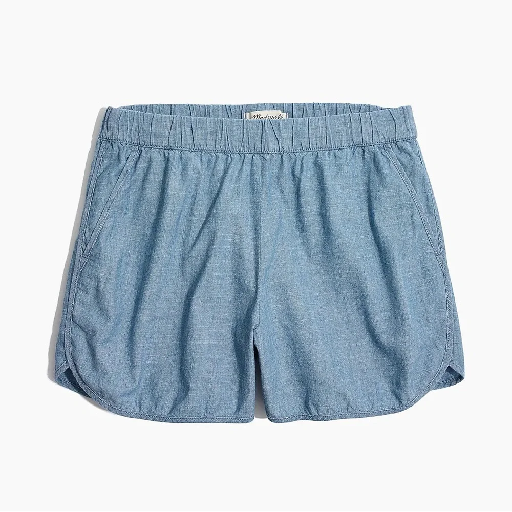 MADEWELL CHAMBRAY SHORTS